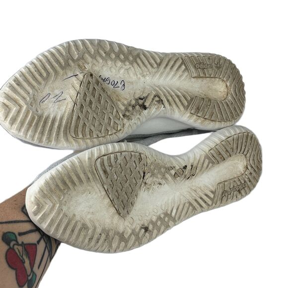 Adidas Tubular Shadow Women’s Running Shoes White Grey BY9735 Size 8.5 - Picture 4 of 8